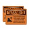 Signmission Safety Culture Sign, 7 in Width, Vinyl Decal, Rectangle OS-2PACK-WS-D-57-L-12651 - alternate 1
